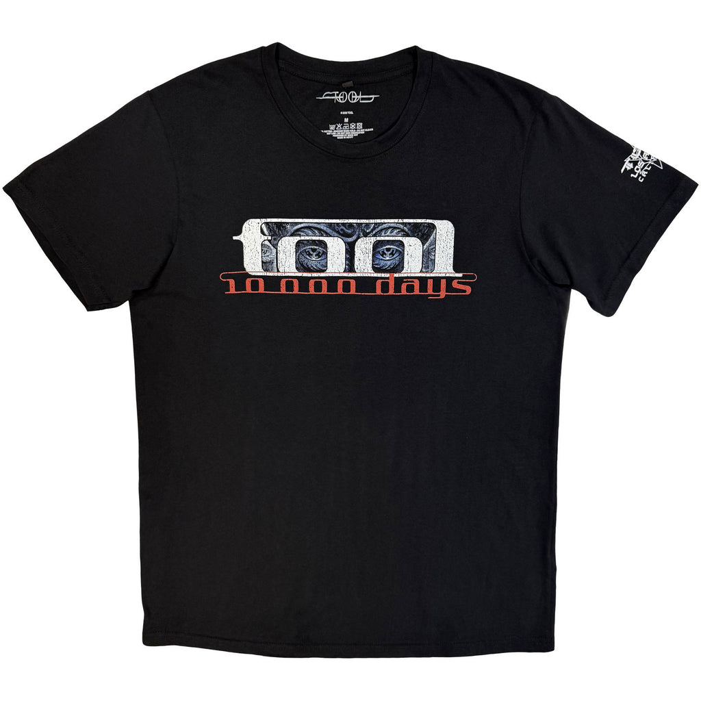 Tool Unisex Premium Carbon T-Shirt: 10,000 Days Tour '06 (Black) (Back Print)