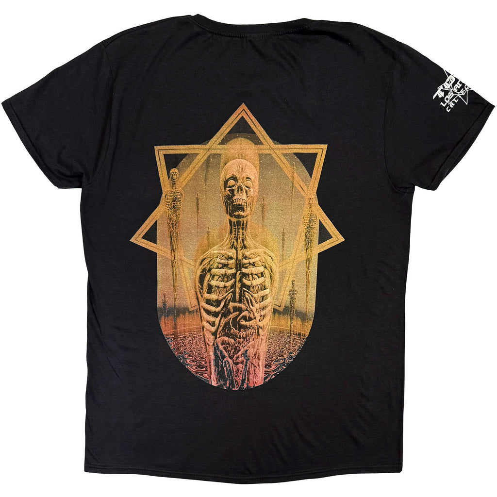 Tool Unisex T-Shirt: Rising Souls (Black) (Back & Sleeve Print)