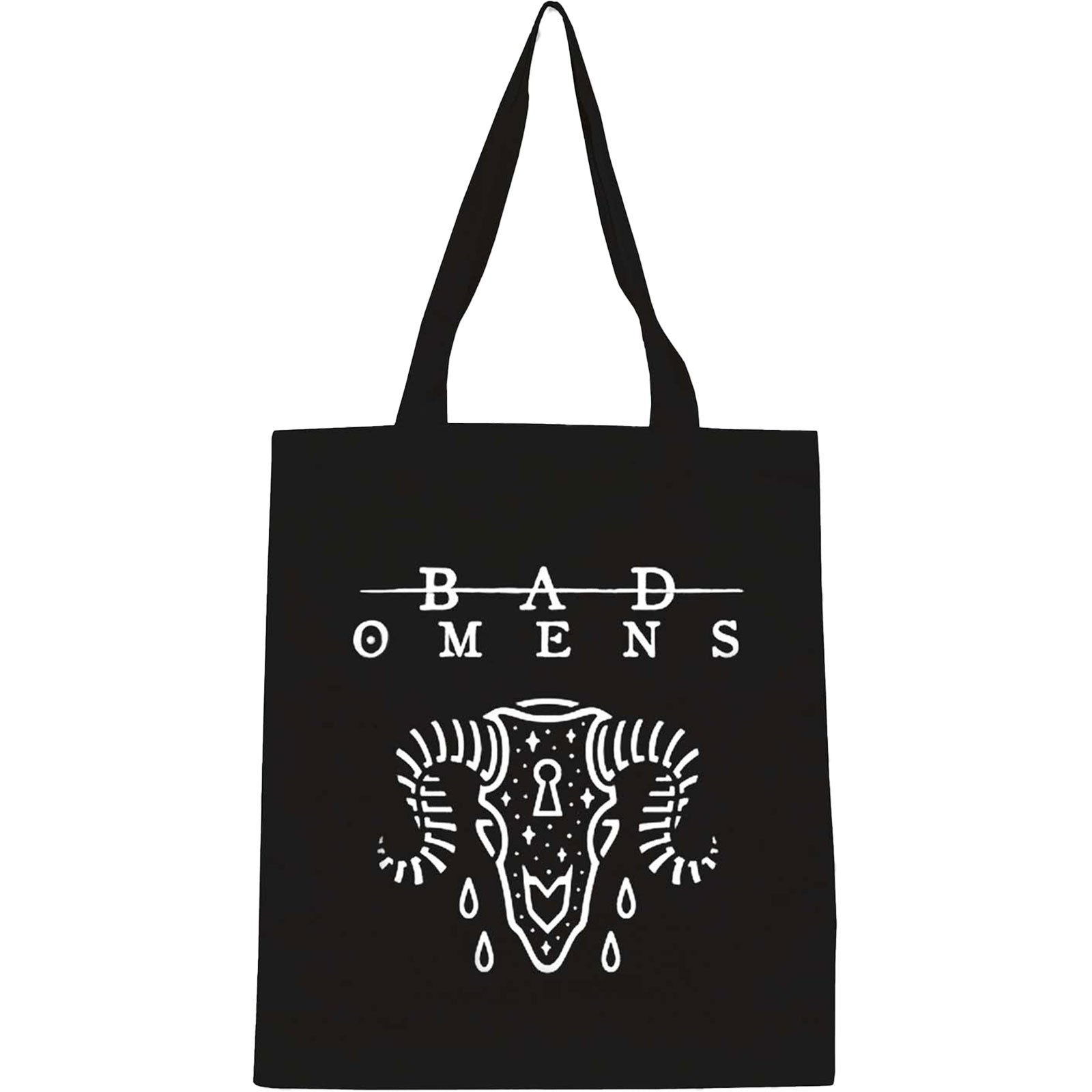 Bad Omens Tote Bag: Ramskull (Organic)