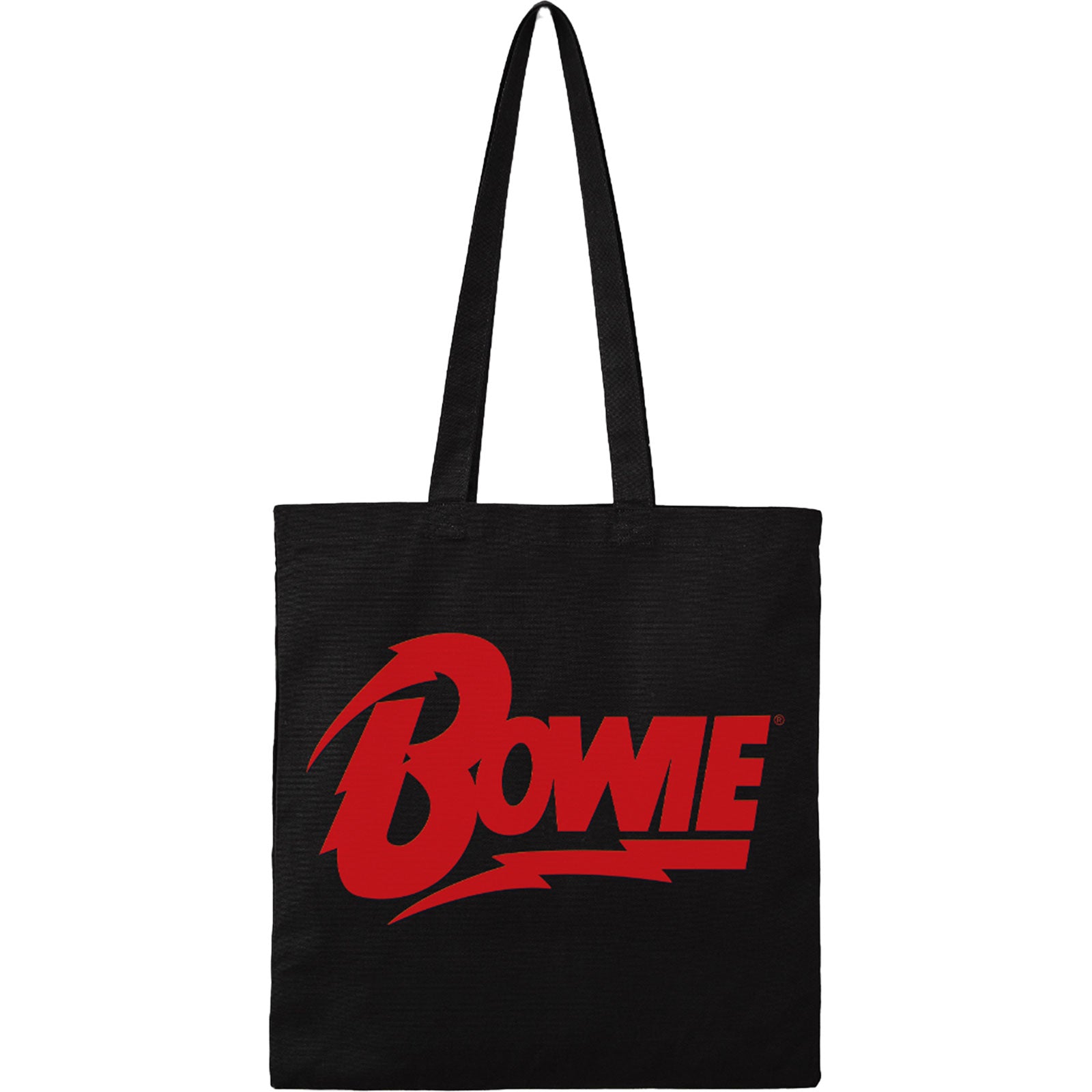 David Bowie Cotton Tote Bag: Logo