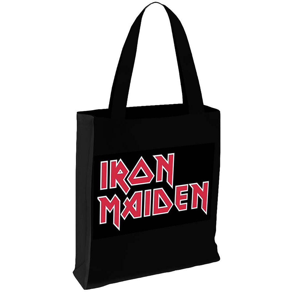 Iron Maiden Tote Bag: Logo (Black)