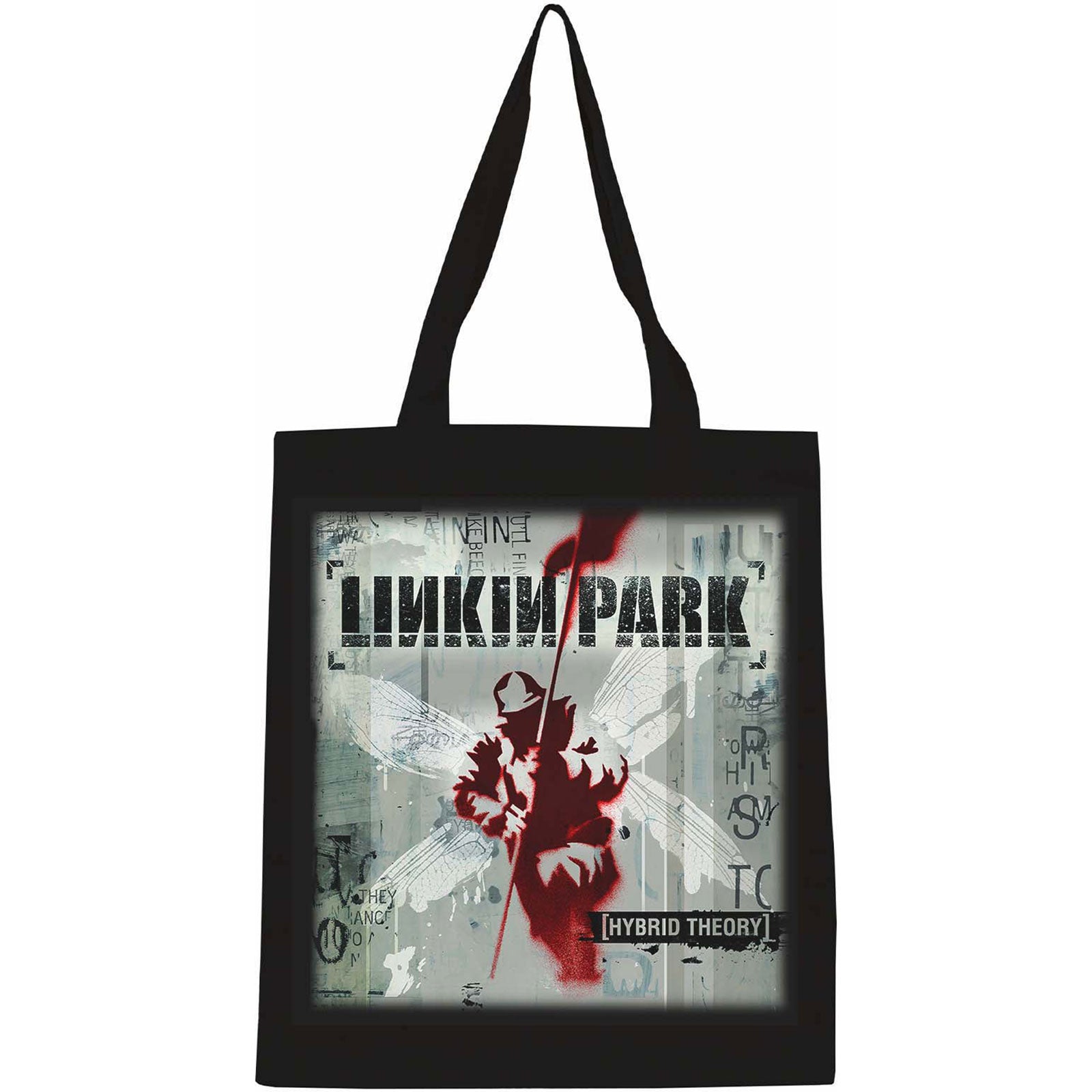 Linkin Park Tote Bag: Hybrid Theory (Black)