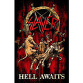Slayer Textile Poster: Hell Awaits