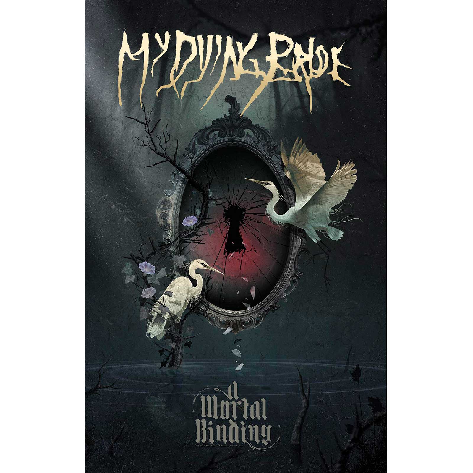 My Dying Bride Textile Poster: A Mortal Binding