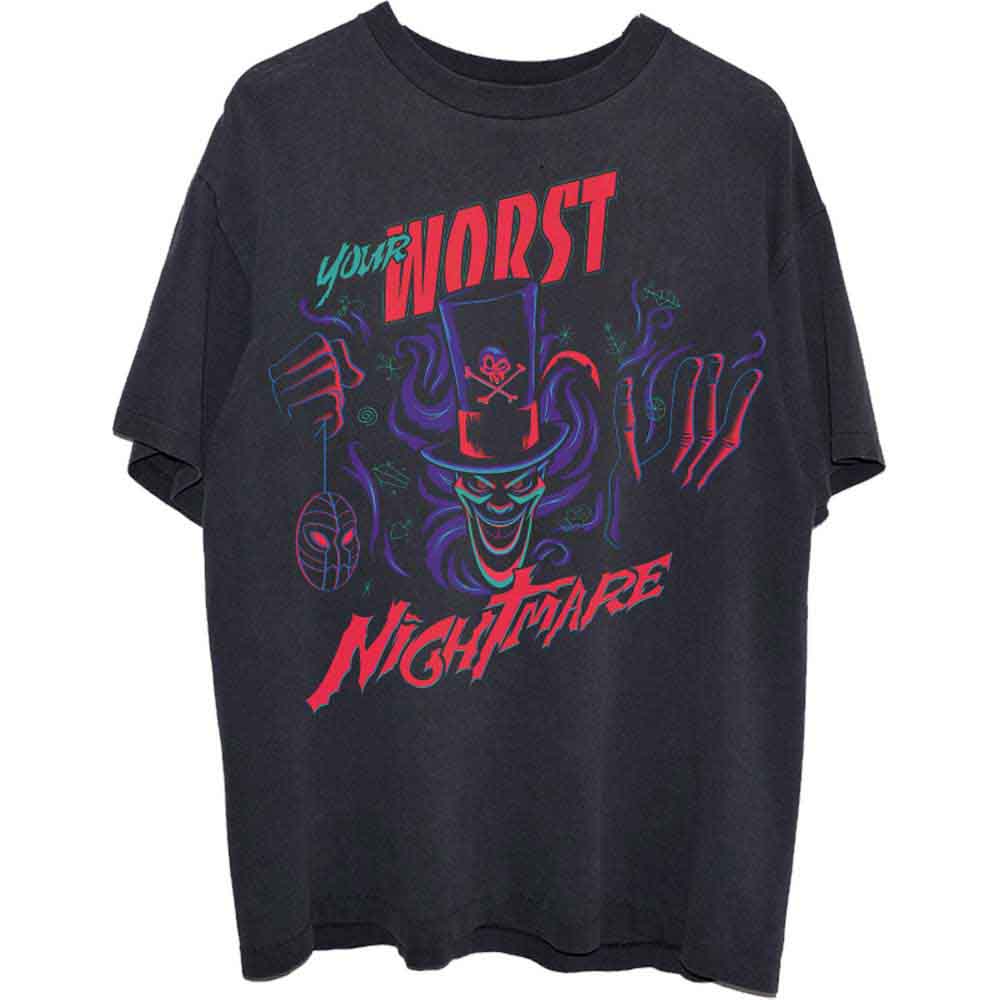 Disney Unisex T-Shirt: The Princess & The Frog Dr Facilier Worst Nightmare (Black)