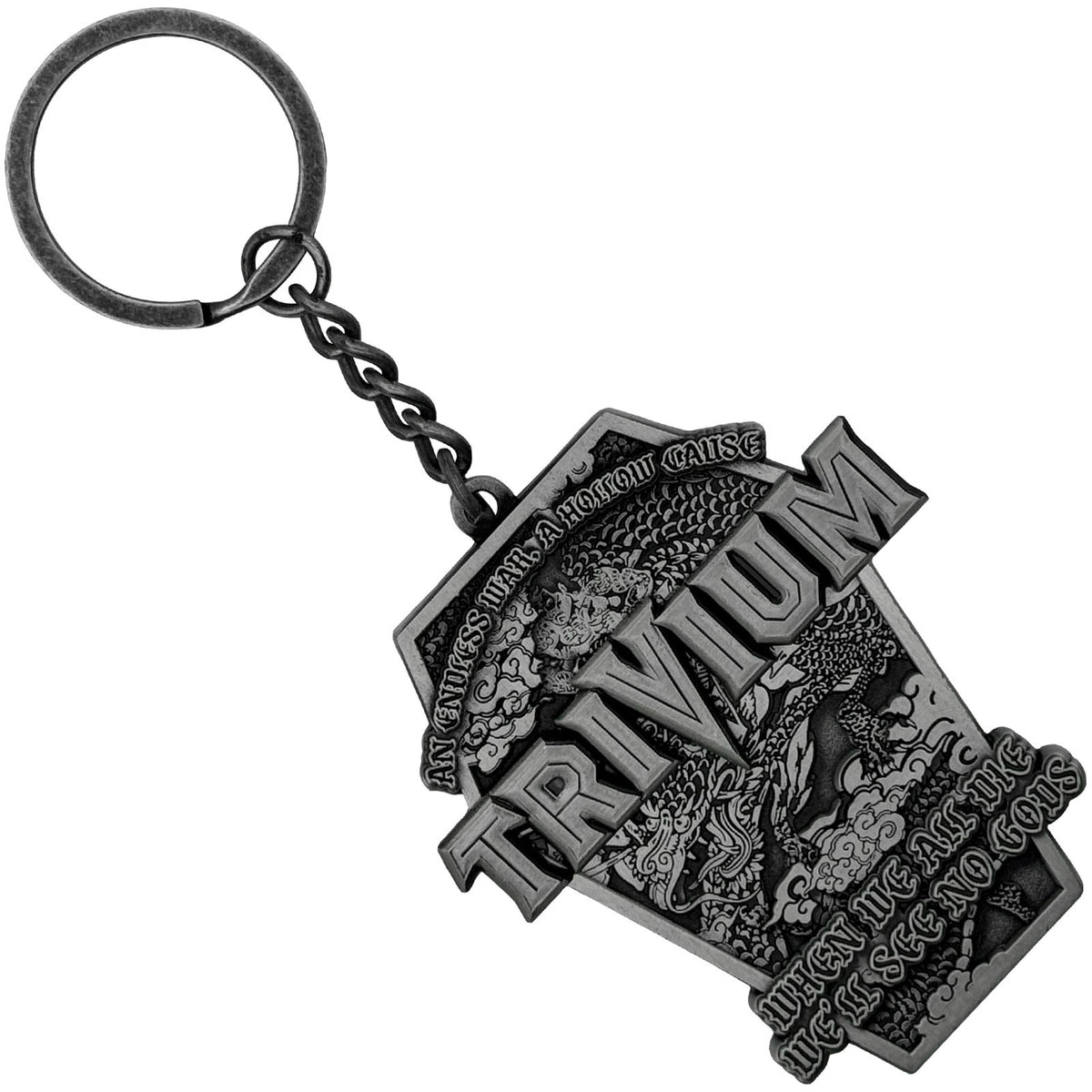 Trivium Keychain: Dragon Pattern