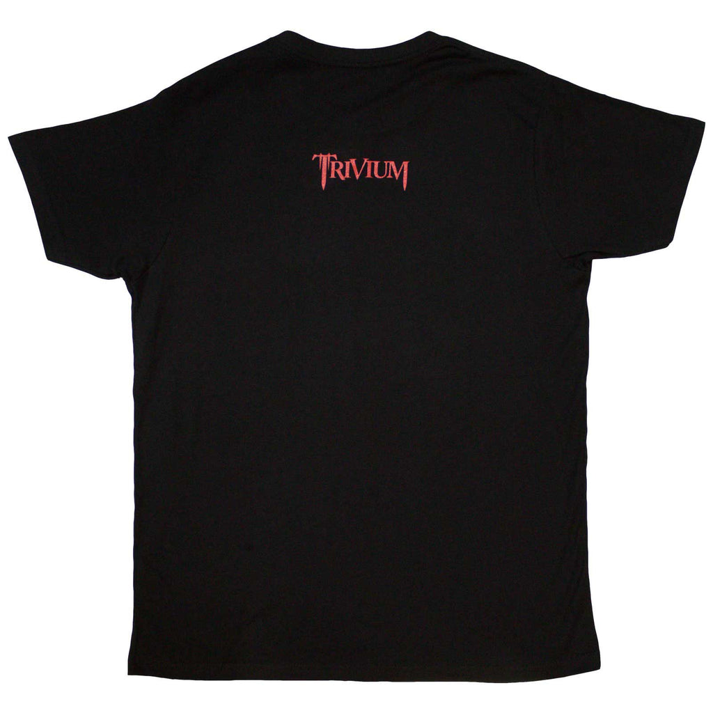 Trivium Unisex T-Shirt: Shogun (Black) (Back Print)