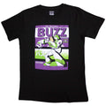 Disney Unisex T-Shirt: Toy Story Buzz Japanese (Black)