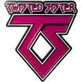 Twisted Sister Magnet: Pink Logo