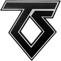 Twisted Sister Magnet: Black Logo
