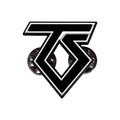 Twisted Sister Pin Badge: Black Logo