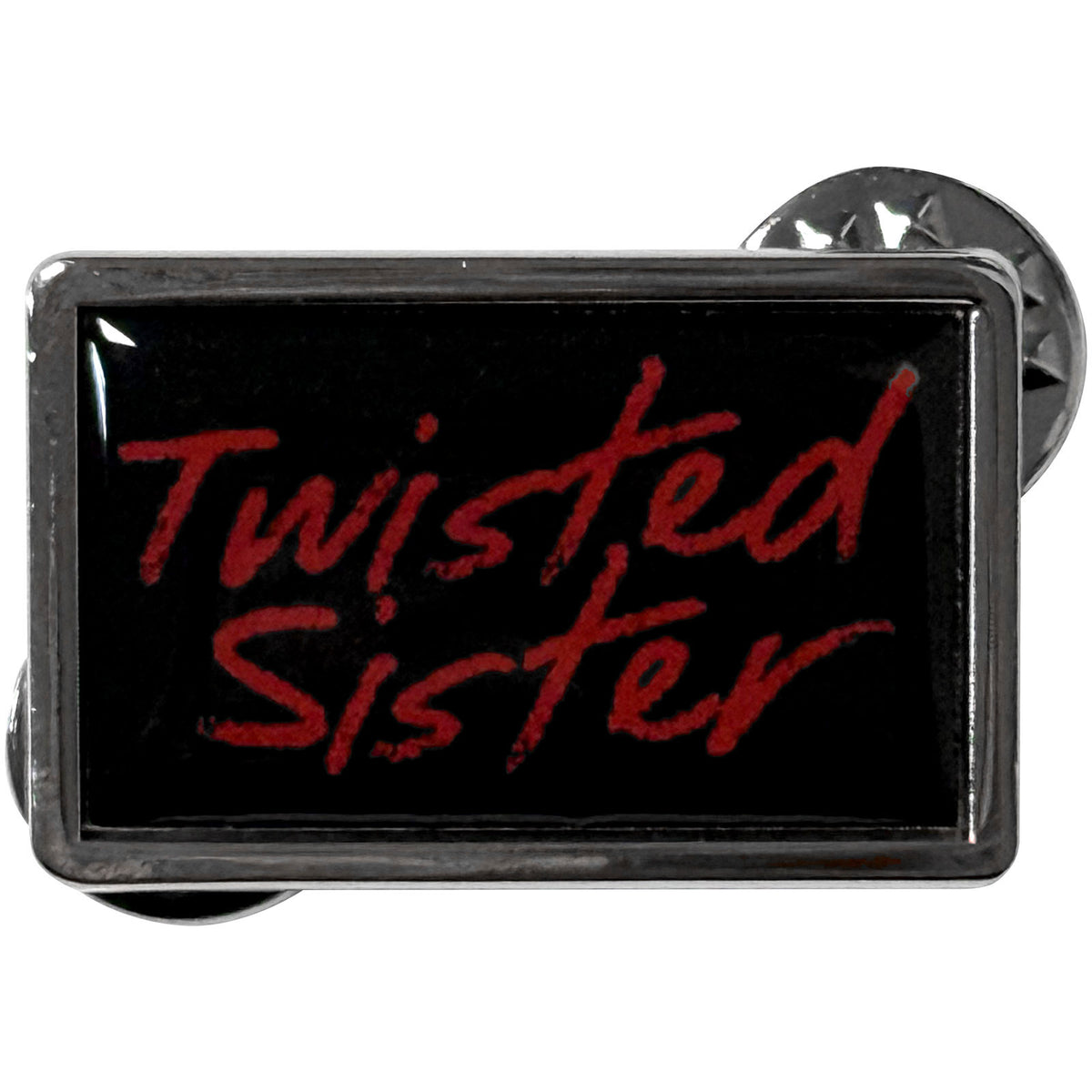 Twisted Sister Pin Badge: Lipstick