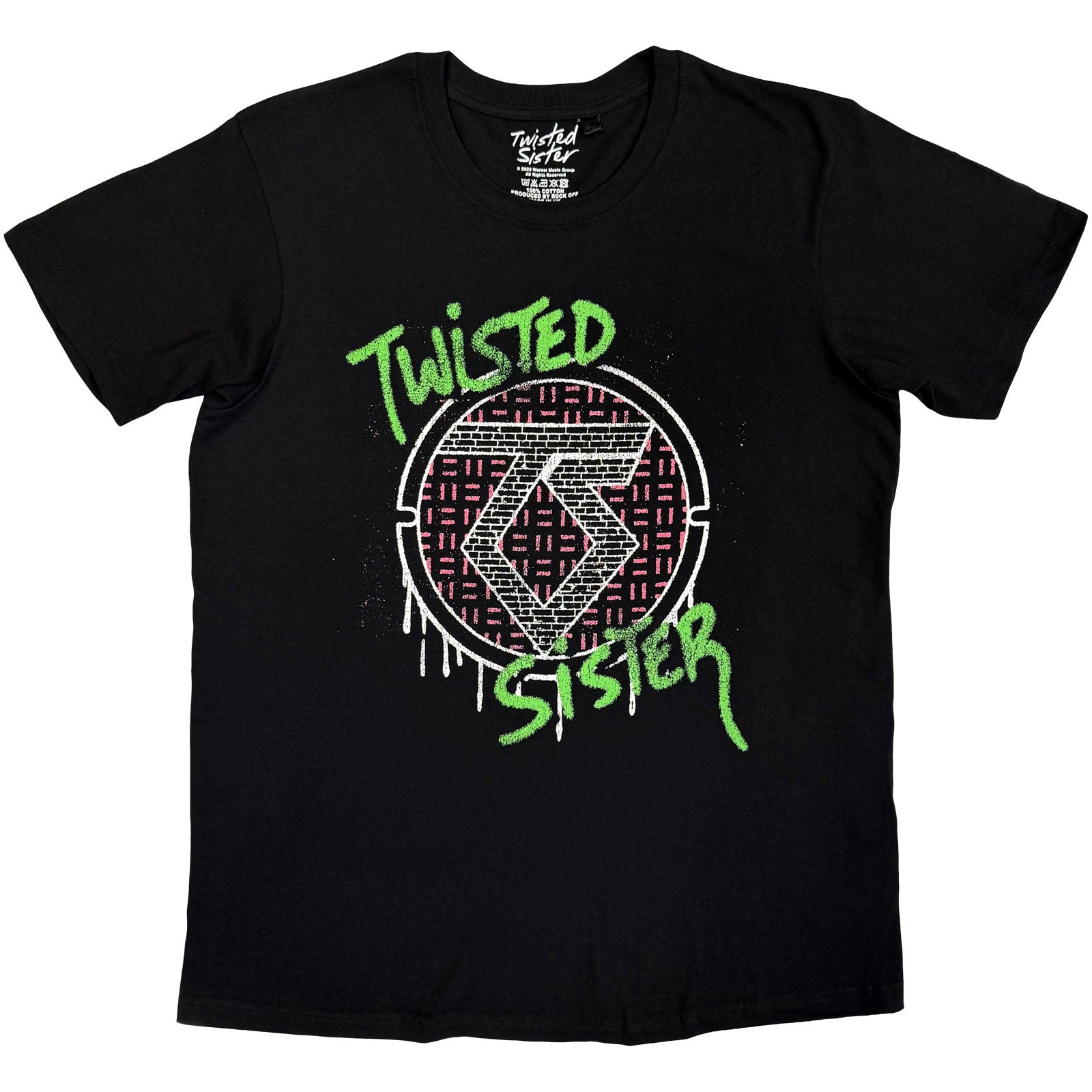 Twisted Sister Unisex T-Shirt: Come Out (Black)