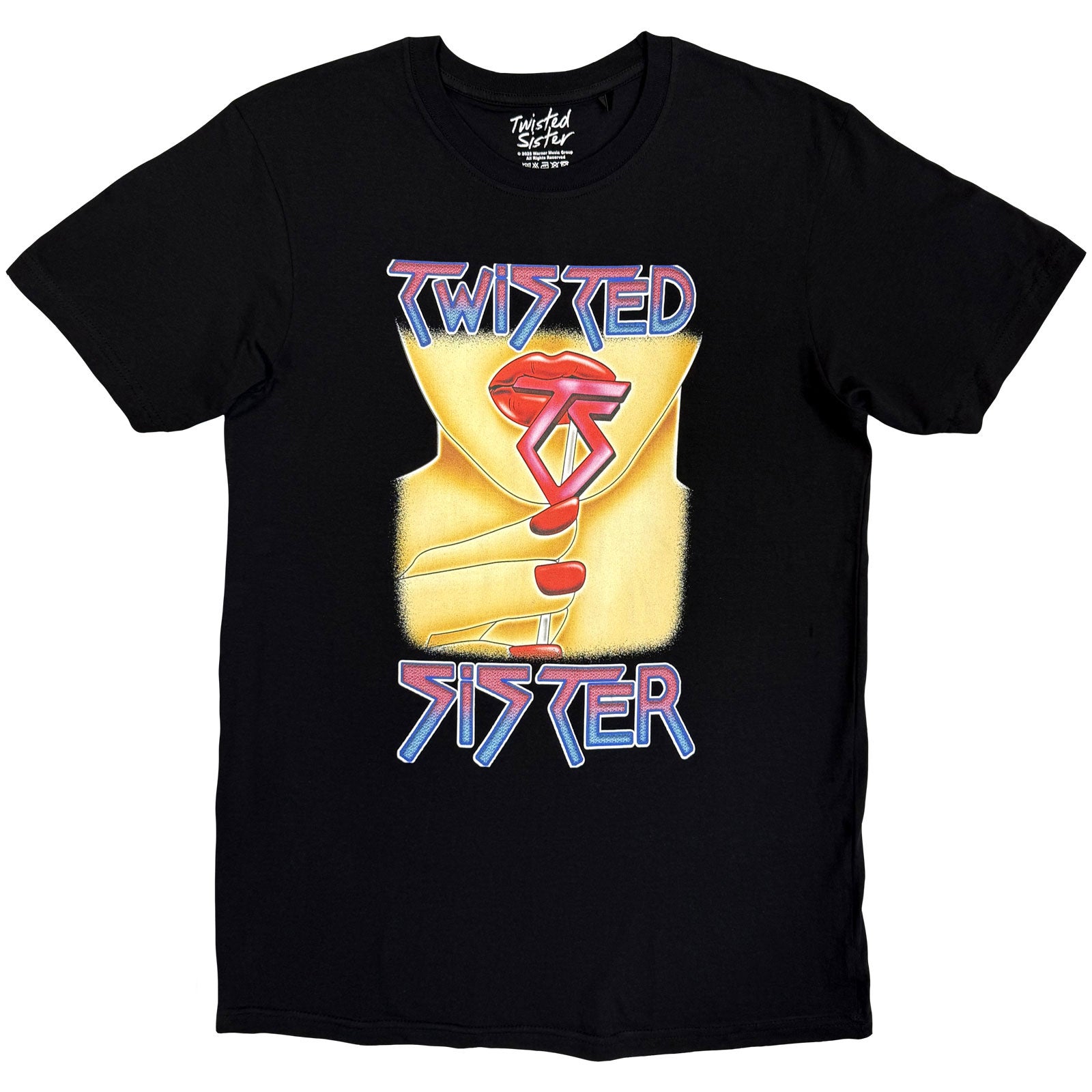 Twisted Sister Unisex T-Shirt: Nails (Black)