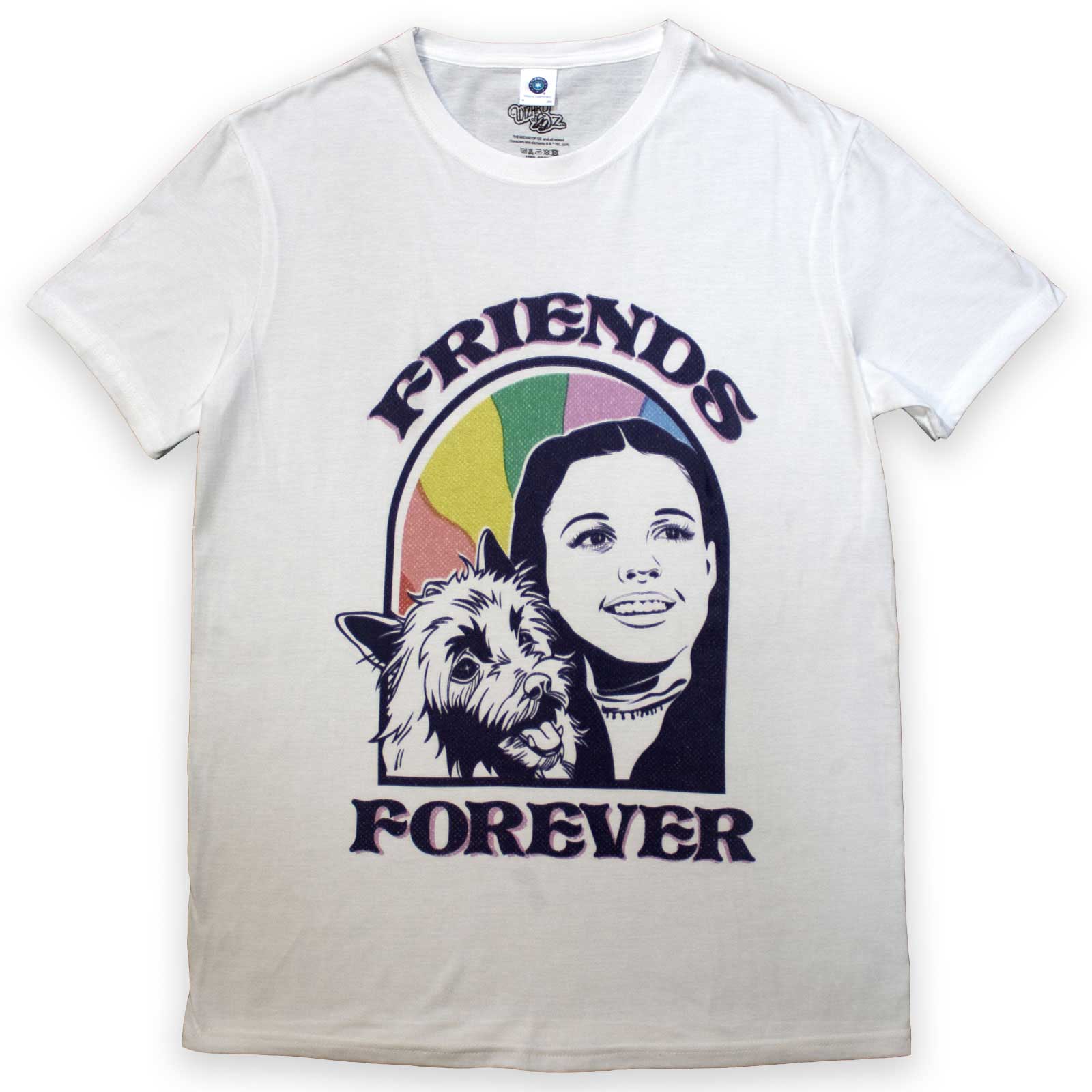 The Wizard of Oz Unisex T-Shirt: Friends Forever (White)