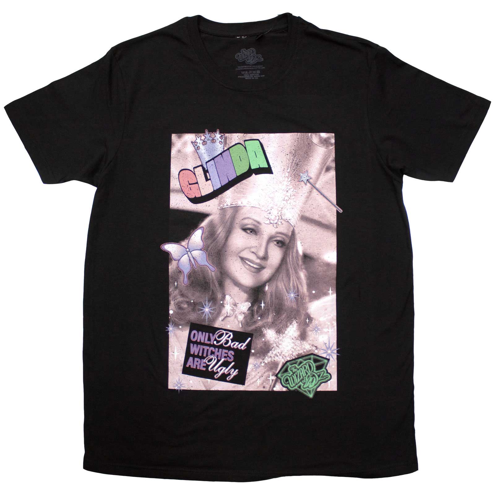 The Wizard of Oz Unisex T-Shirt: Only Bad Witches Are Ugly (Black)