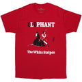 The White Stripes Unisex T-Shirt: Elephant (Red)