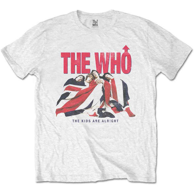 The Who: Kids Are Alright Vintage Unisex T-Shirt (White)