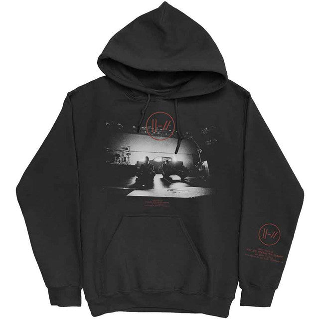 Twenty One Pilot: Dark Stage Pullover Hoodie (Black) (Sleeve Print)