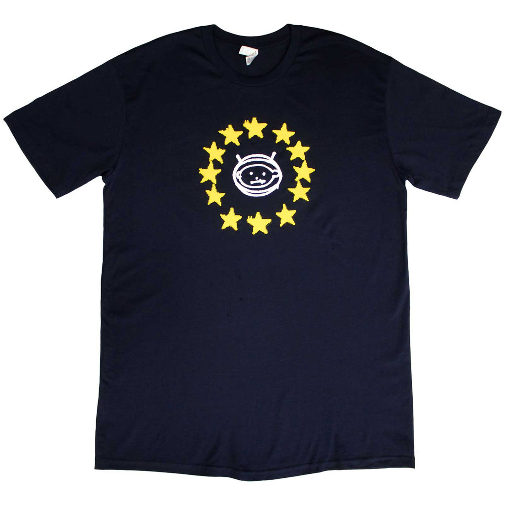U2 Unisex T-Shirt: EU Stars 2018 (Navy Blue) (Ex-Tour)