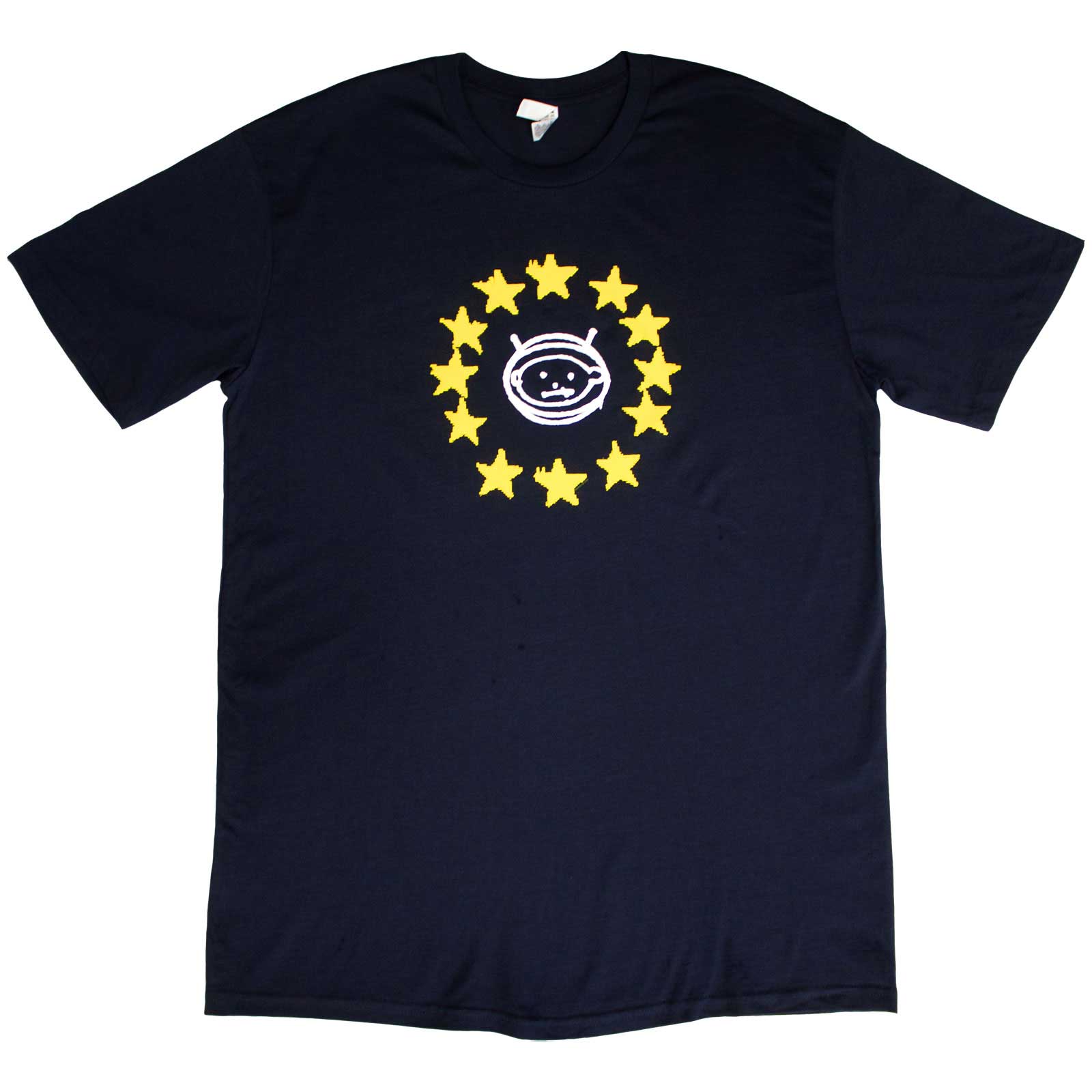 U2 Unisex T-Shirt: EU Stars 2018 (Navy Blue) (Ex-Tour)