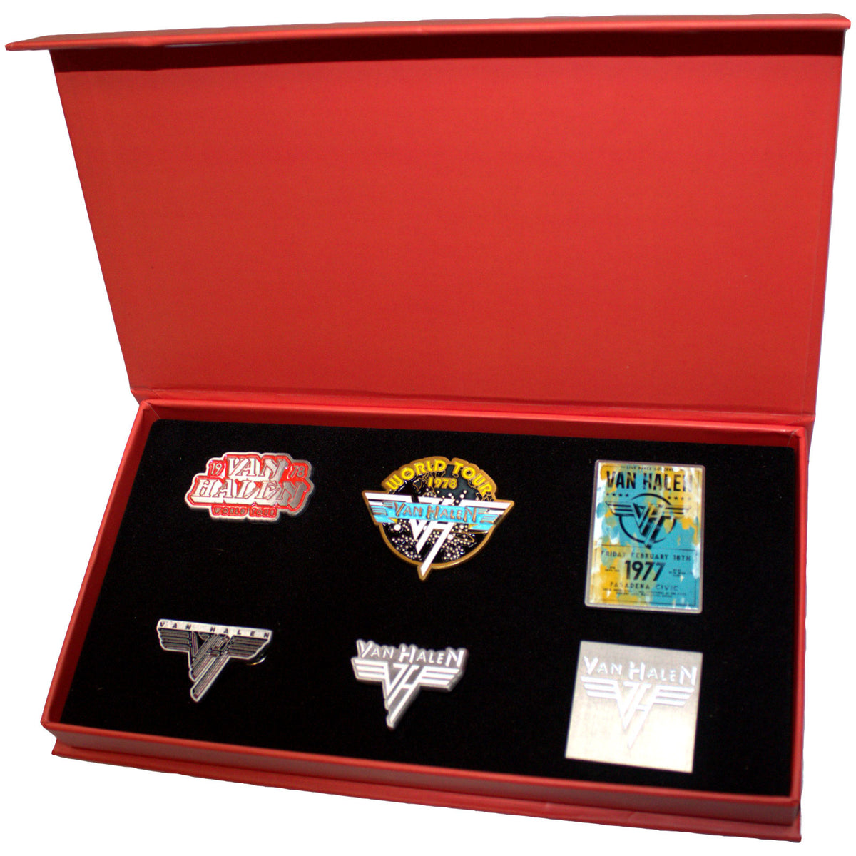 Van Halen Pin Badge Set: Logos