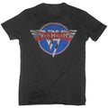 Van Halen Unisex T-Shirt: Chrome Logo (Black)