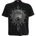 Spiral Unisex T-Shirt: Valhalla (Black) (Back Print)