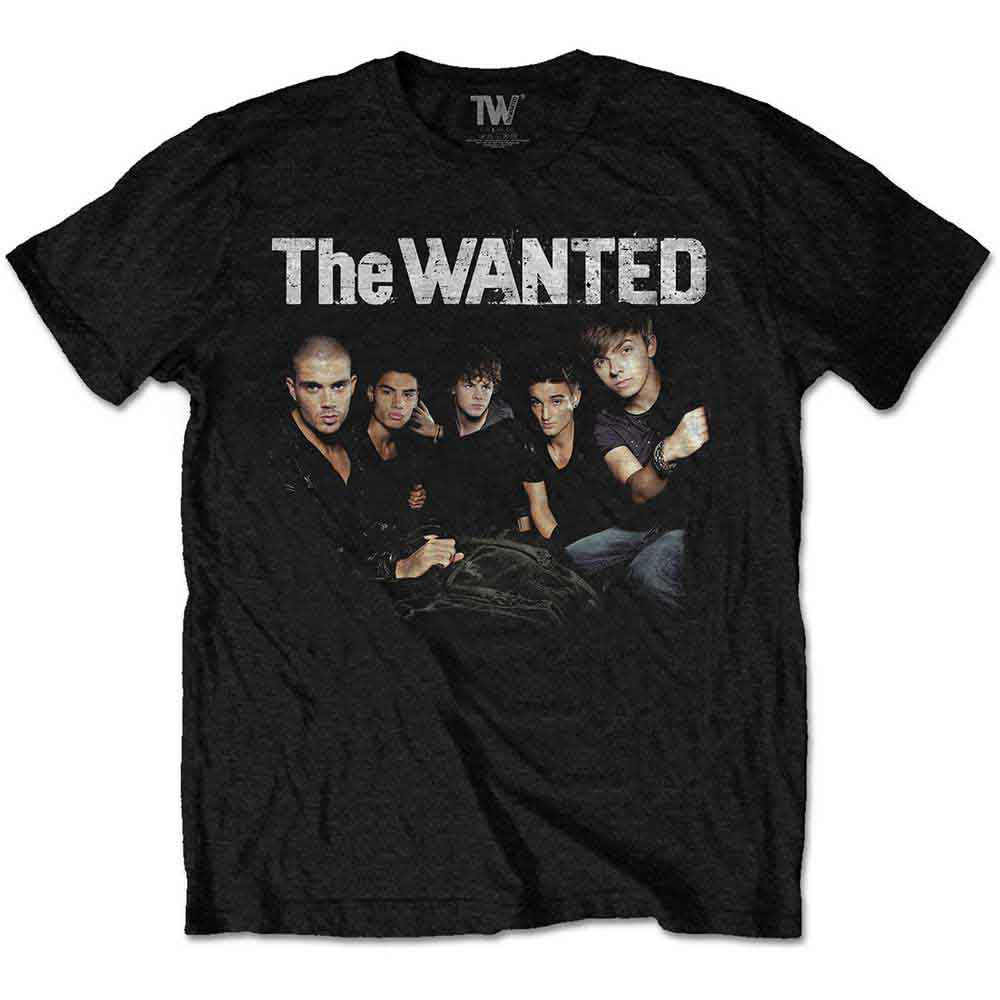 The Wanted Unisex T-Shirt: Retro (Black)