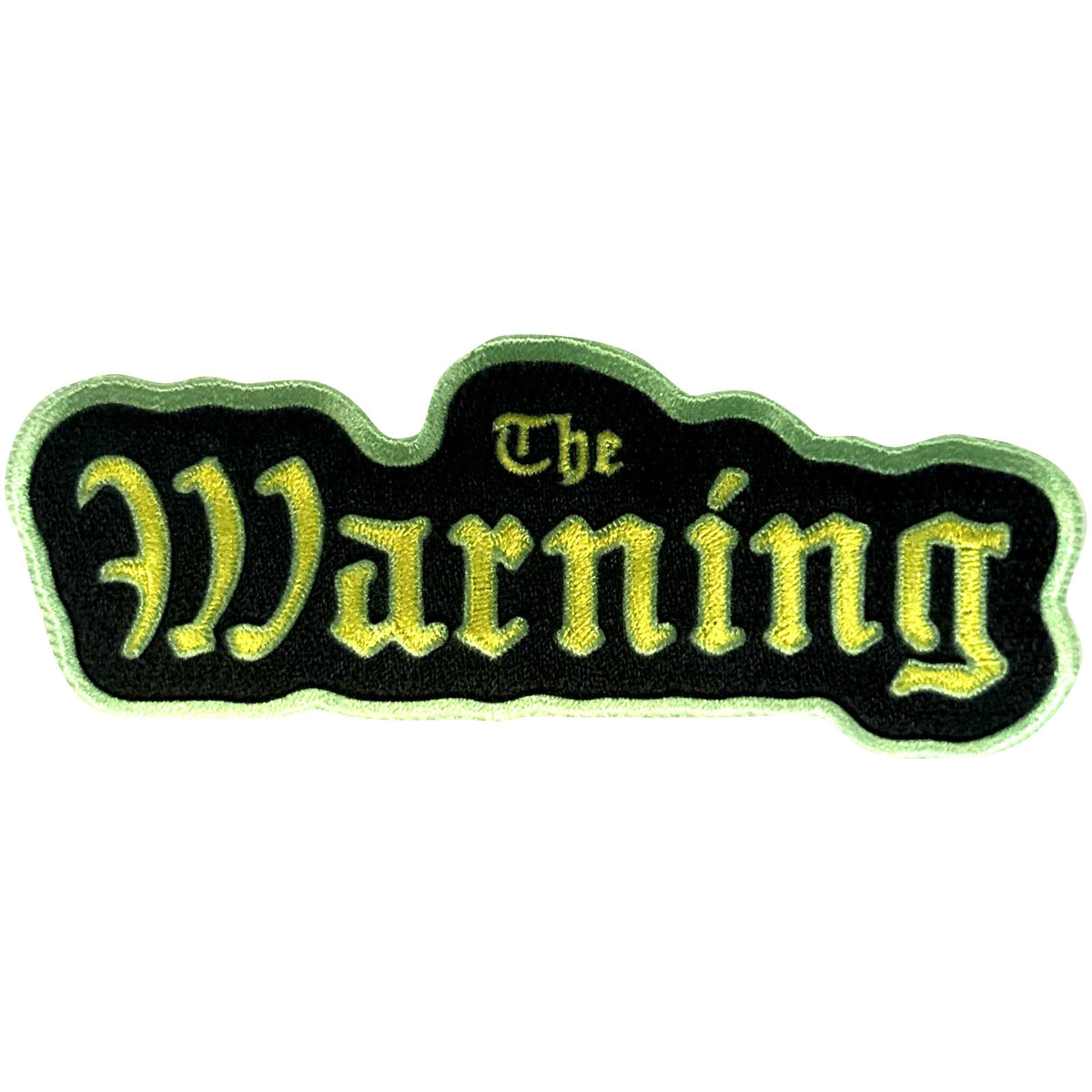 The Warning Woven Patch: Logo