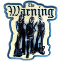 The Warning Woven Patch: Blue Blur