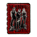 The Warning Pin Badge: Stacked