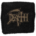 Death Embroidered Wristband: Logo