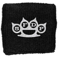 Five Finger Death Punch Embroidered Wristband: Knuckles