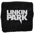 Linkin Park Embroidered Wristband: Logo (Black)