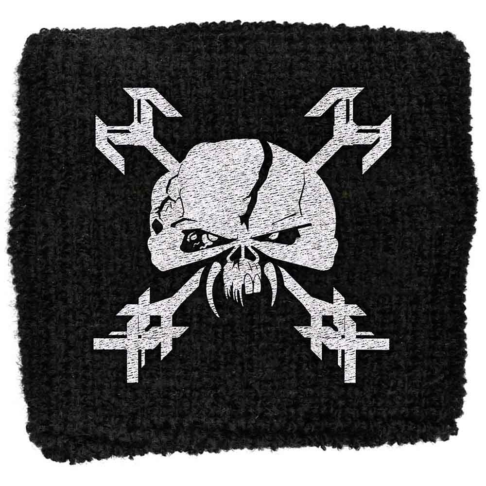 Iron Maiden Embroidered Wristband: The Final Frontier Face (Retail Pack)