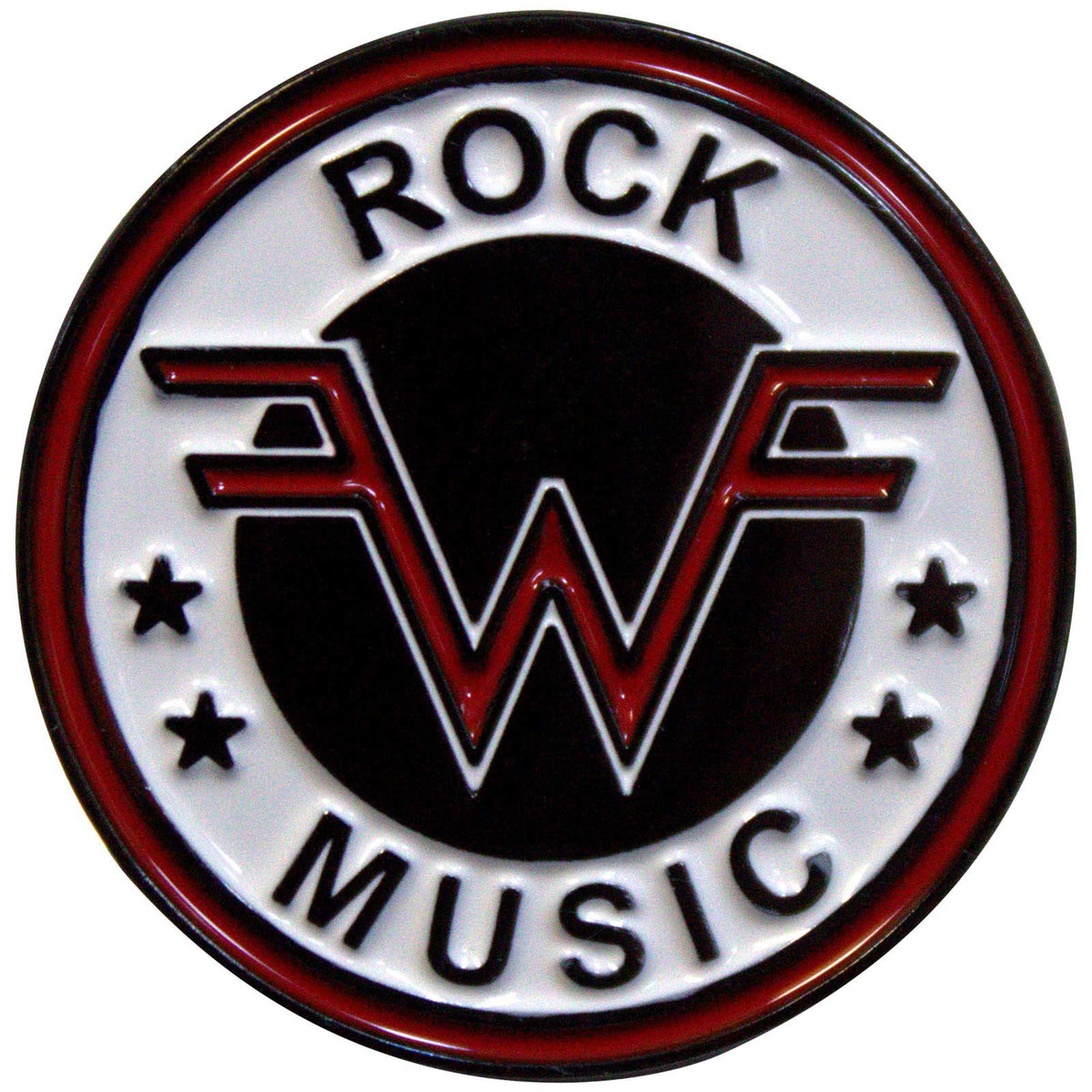 Weezer Pin Badge: Rock Music Emblem