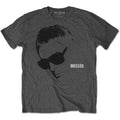 Paul Weller Unisex T-Shirt: Glasses Picture (Charcoal Grey)