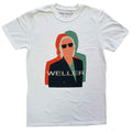 Paul Weller Unisex T-Shirt: Illustration Offset (White)