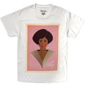 Whitney Houston Unisex T-Shirt: Icon (White)