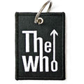 The Who Patch Keychain: Arrow Logo (Double Sided)