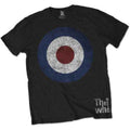 The Who Unisex T-Shirt: Target Distressed (Black)
