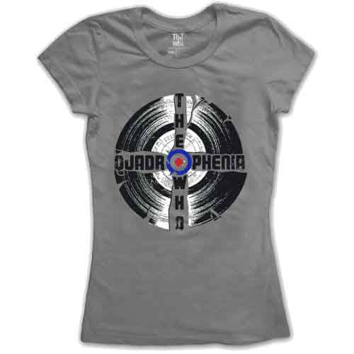The Who Ladies T-Shirt: Quadrophenia (Grey)
