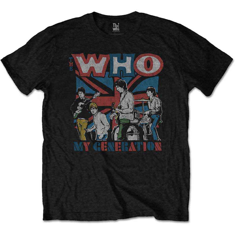 The Who Unisex T-Shirt: My Generation Sketch (Black)