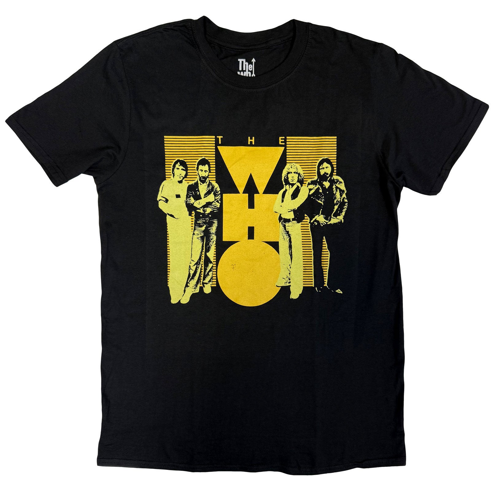 The Who Unisex T-Shirt: Yellow (Black)