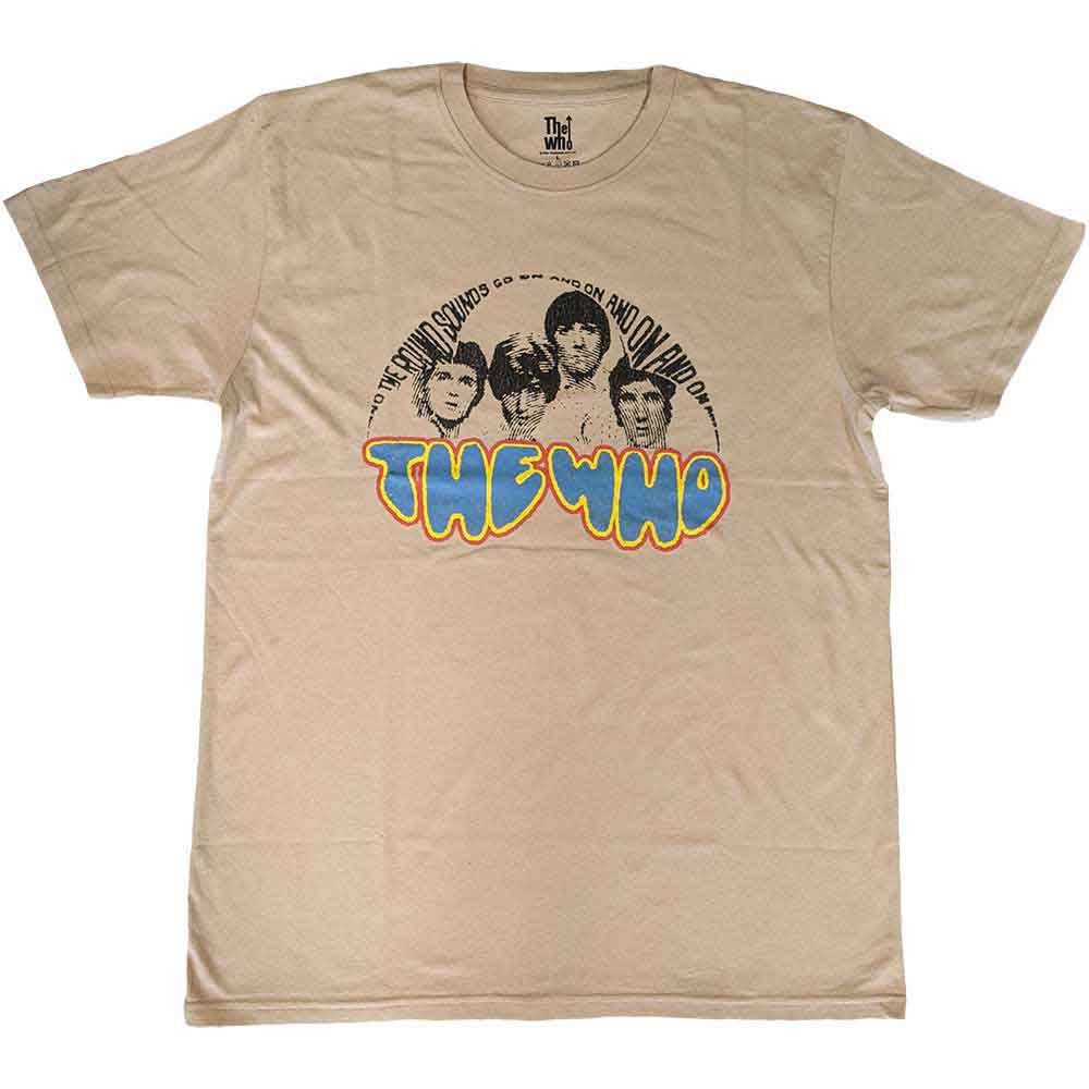 The Who Unisex T-Shirt: On and On (Sand)