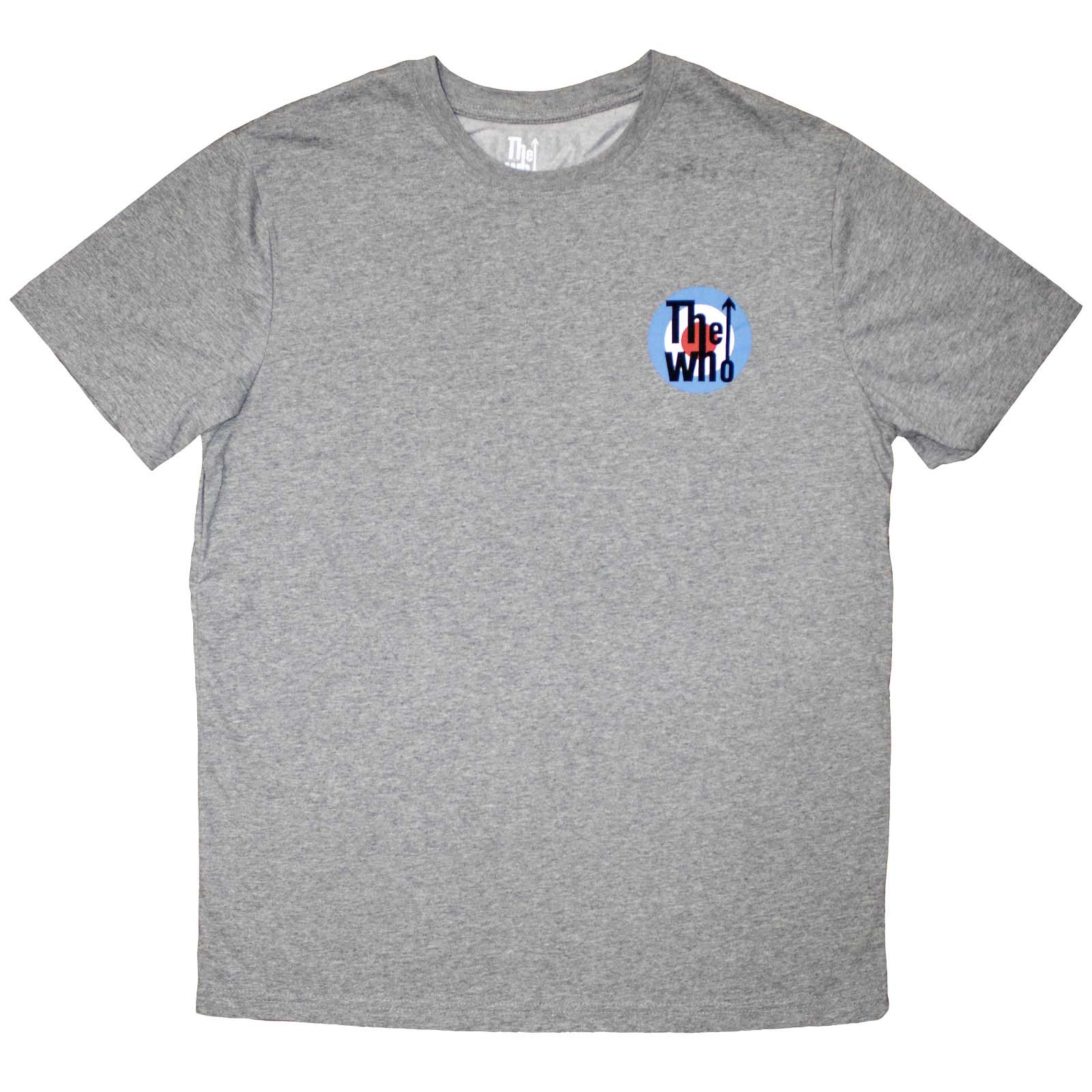 The Who Unisex T-Shirt: Mini Target Logo (Grey)