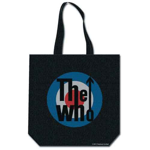 The Who Cotton Tote Bag: Target (Multicolour) (Back Print)