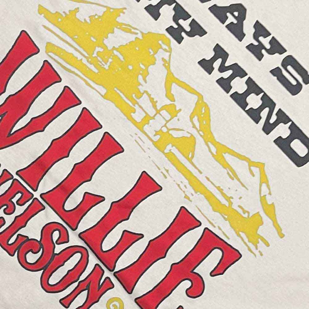 Willie Nelson Unisex T-Shirt: Always On My Mind (Natural)