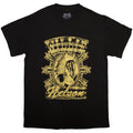 Willie Nelson Unisex T-Shirt: Horse (Black)